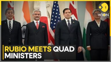 Quad Foreign Ministers Meet In Washington US | Rubio And Jaishankar Discuss Regional Issues | WION