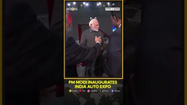 Indian Prime Minister Narendra Modi Launches Bharat Mobility Global Expo 2025 | WION Shorts