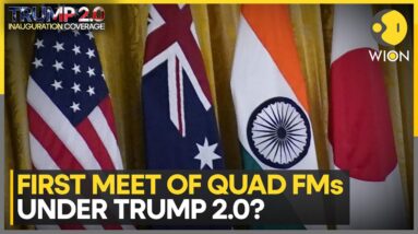 Quad Foreign Ministers Expected to Meet the Day After Trump's Inauguration | World News | WION