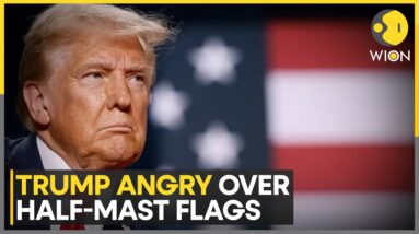 Trump Loses It Over Flags Flying Half-Staff At His Inauguration | World News | WION