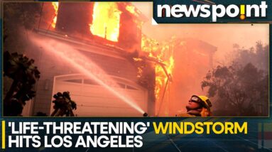 Palisades Fire: Wildfires Rages Through California; Over 30,000 People Ordered To Evacuate | WION