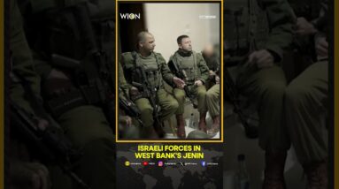 Israeli Army Footage of Situational Assessment Held in West Bank's Jenin | WION Shorts