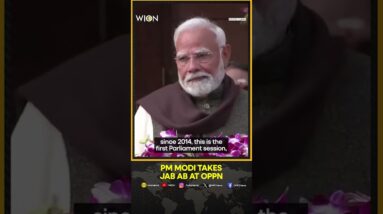 PM Modi's 'No Foreign Interference' Jibe At Opposition Ahead Of Budget Session | WION Shorts