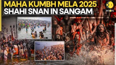 Maha Kumbh Mela 2025 Begins! Millions of Devotees Take Holy Dip I WION Originals