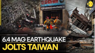 Taiwan Earthquake LIVE: High Alert After 6.4 Magnitude Earthquake Strikes Southern Taiwan | WION