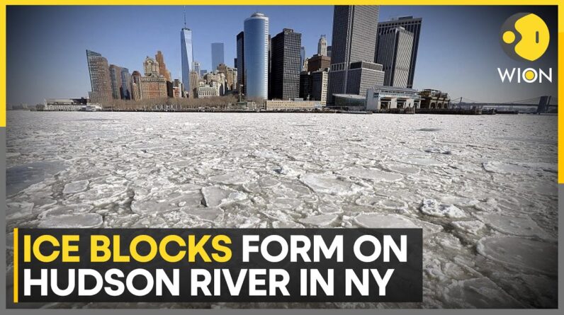 Hudson River Freezes Amid Arctic Cold In New York | World News | WION