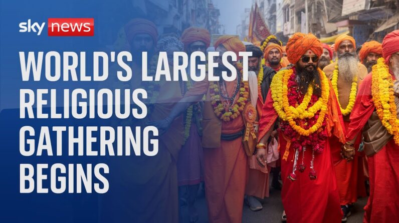 India hosts Maha Kumbh mela - the world's largest religious gathering