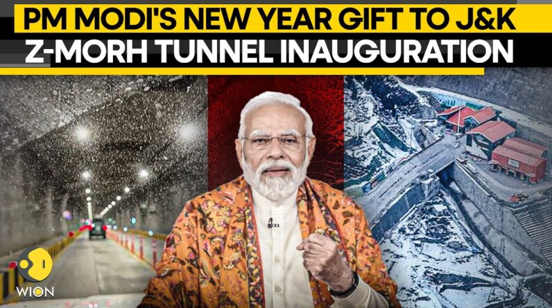 Z Morh Tunnel LIVE: PM Modi Inaugurates Strategic Sonmarg Tunnel In J&K | India News | WION