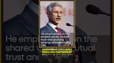 Indian EAM Jaishankar Meets Diplomatic Advisor To The President Anwar Gargash, UAE