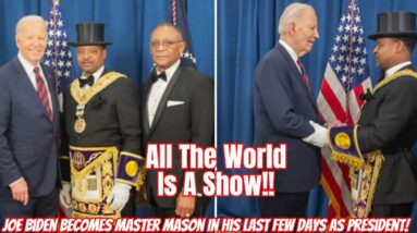 Joe Biden Becomes Master Mason In His Last Few Days As President!