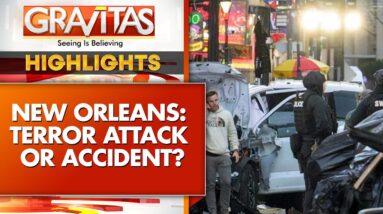 New Orleans Truck Crash: FBI Calls Incident A 'Terrorist Attack' | GRAVITAS Highlights | WION