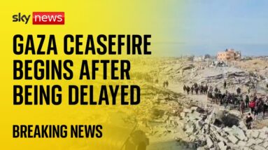 BREAKING: Gaza ceasefire deal between Israel and Hamas has come into effect