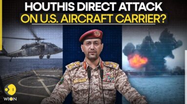 Israel Houthi War: Yemen's Houthis Direct Attack On U.S. Aircraft Carrier? | LIVE