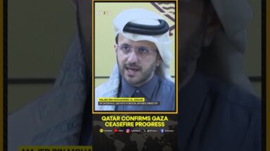 Gaza Ceasefire Deal: Qatar Confirms Progress, Prepares For Next Phase Of Talks | WION Shorts