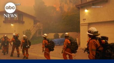 Los Angeles wildfires spread