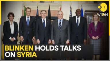 Blinken Holds Talks In Rome On Syria; Italian FM Says Western Powers Seeking Stable & United Syria