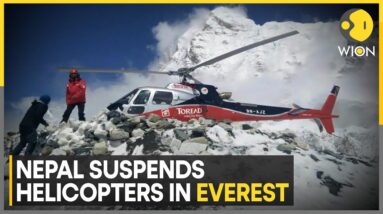 Nepal Suspends Helicopters In Everest Region After Protests | World News