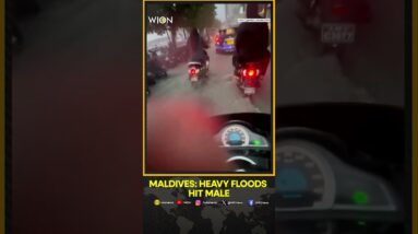 Heavy Flooding Hits Male As Northeast Monsoon Sweeps Into Maldives | WION Shorts