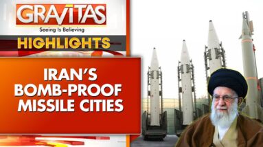 Iran Displays Bomb-Proof Missile Cities | 'Ready for War,' IRGC Warns Israel | GRAVITAS HIGHLIGHTS