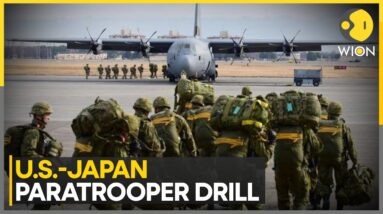 Japanese, US Paratroopers Leap From Aircraft In First Drill Of 2025 | World News | WION