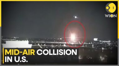 Washington Plane Crash: US Plane Collides With Military Helicopter | World News | WION