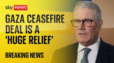 Prime minister says ceasefire deal 'is very welcome'