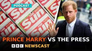 Prince Harry Settles Court Case with UK Newspaper Group | BBC Newscast