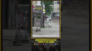 Israel Gaza: Israeli Forces Block Streets In Jenin, Drone Overhead As Raids Continues | WION Shorts