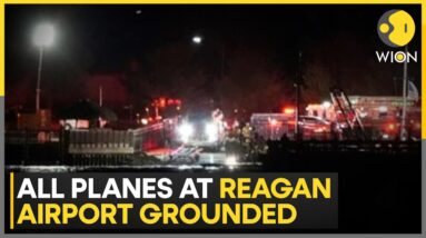 Washington Plane Crash: Passenger Aircraft Carrying 64 People Crashes in Potomac River | WION News