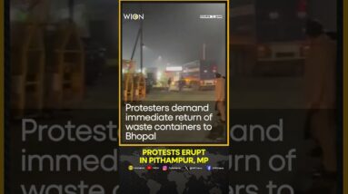 Protests Over Union Carbide’s Waste Disposal, Crowd Lathi-charged | WION Shorts