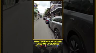 New Orleans Attack: Terror Suspect Used Meta Smart Glasses To Record Area | WION Shorts