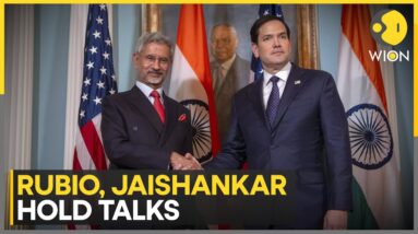 US Secretary Of State Marco Rubio Meets S. Jaishankar To Discuss India-US Partnership | WION