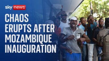 Protesters mobilise in Mozambique at inauguration after disputed election