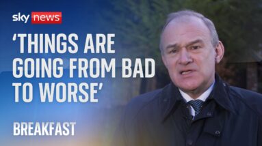 'Things are going from bad to worse' in care sector, says Sir Ed Davey