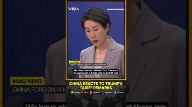 China Vows To Defend 'National Interests' After Trump's 10% Tariff Threat | WION Shorts