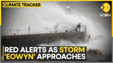 Storm 'Eowyn' to Hit Ireland and Scotland | WION Climate Tracker | World News