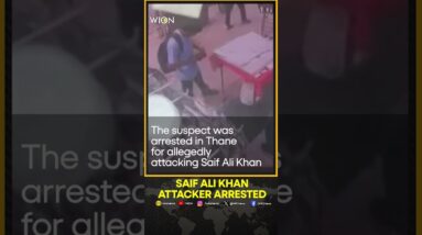 Saif Ali Khan Attacker Revealed to Be Bangladeshi, Arrested After 70+ Hours | WION Shorts