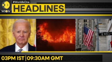 UK Markets Tumble | US Wildfires: Biden Cancels Italy Trip | WION Headlines