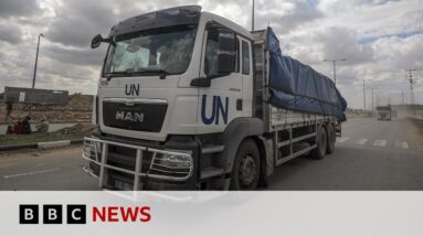 UN warns Gaza aid work at 'breaking point' | BBC News