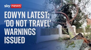 'Unprecedented' damage and 'do not travel' warning issued