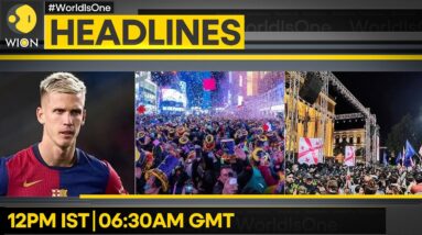 Olmo's Barcelona Future Uncertain | Georgia: Protest Continue On New Year's EVE | WION Headlines