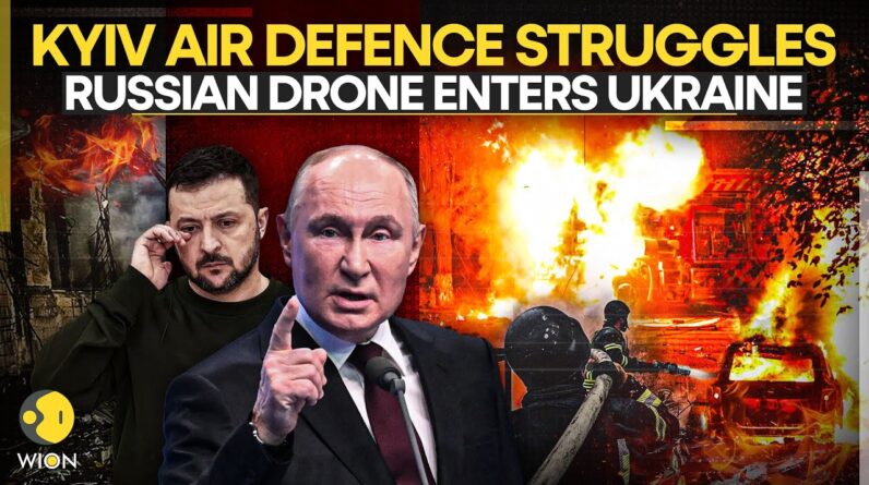 Russia-Ukraine War: Zelensky's Air Defence In Kyiv Struggles To Defend Against Putin's Drone Attack