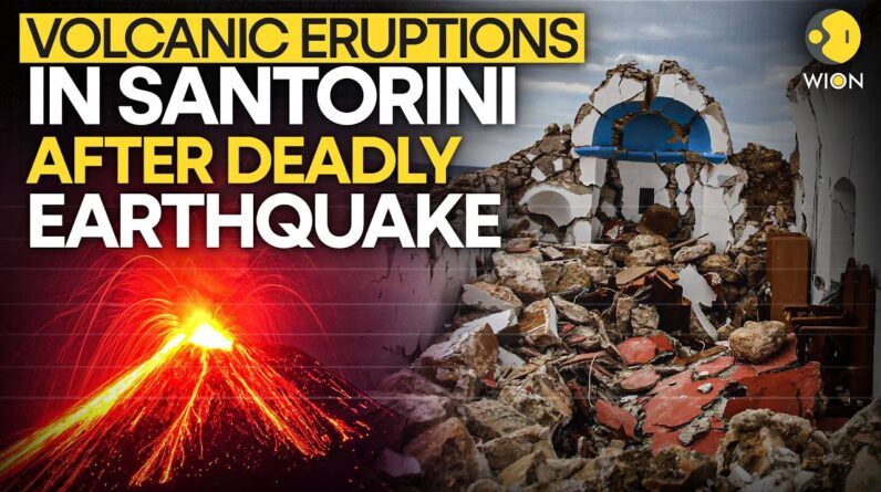 Santorini Volcano Earthquake LIVE: Volcanic Eruption After 200 Earthquake? | Greece News | WION