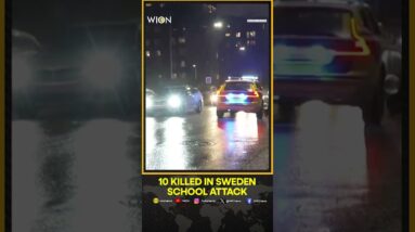 10 People Killed In Attack at Swedish school for Adults, Gunman Believed Among Dead | WION Shorts