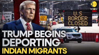 Donald Trump Begins Deporting Indian Migrants, 205 Illegals 'Kicked Out' | WION Originals