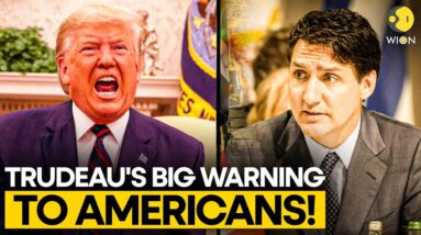 Trudeau LIVE: Trudeau's BIG WARNING To Americans; Hits Back at Trump’s Tariffs | Canada-US Trade War