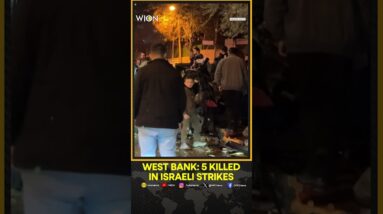 Israeli Strike On Car Kills Two People In Qabatiya, Northern West Bank | WION Shorts