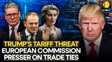 Trump's Tariff Threat: Polish Presidency and European Commission Hold Press Conference | WION LIVE