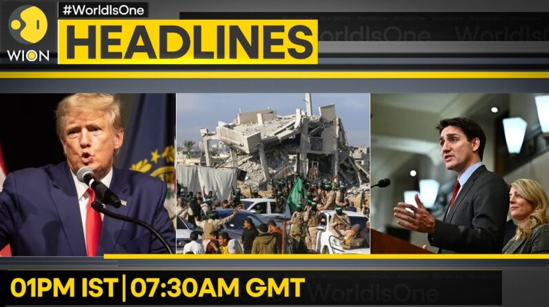 Trudeau: Want To Speak Directly To Americans | Talks Start Monday For Gaza Truce Phase 2 | WION