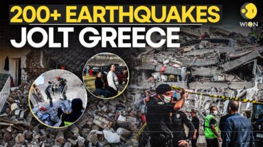 Santorini Earthquakes LIVE: Over 200 Undersea Earthquakes Hit Greece's Santorini | WION LIVE